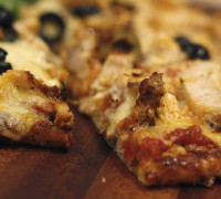 Blómkáls pizza degi uppskrift