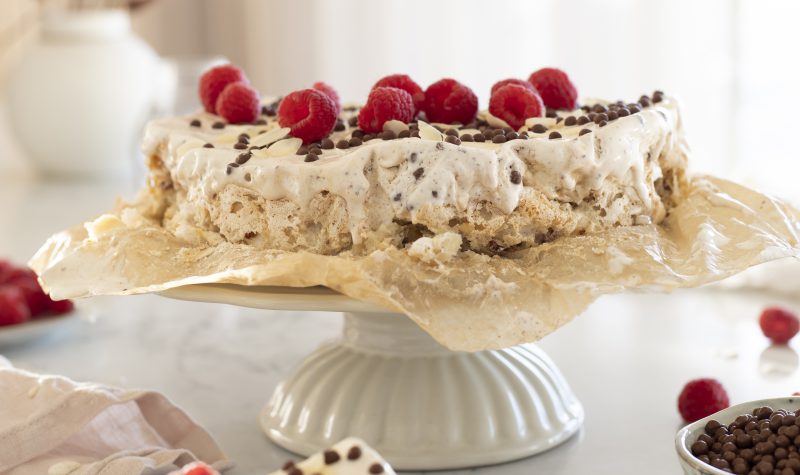 marengsísterta með karamellukurli