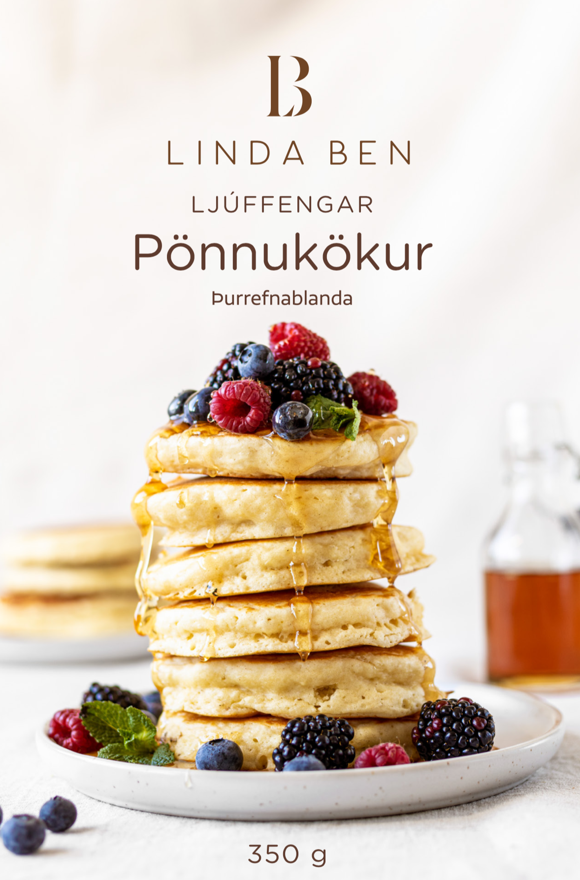 Pöönnukökumix Linda Ben - ljúffengar pönnukökur - fljótlegar