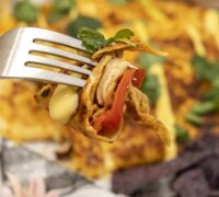 Djúsí taco með tættum kjúkling