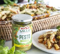 Pestognese með ferskum mozzarella
