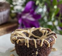 hnetursmjörs brownie bitar