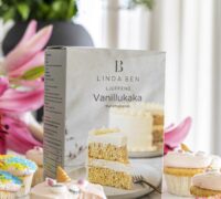 Einhyrninga bollakökur með bleiku kremi
