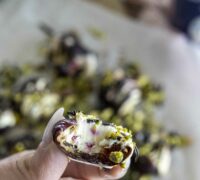 próteinríkar ostakökudöðlur
