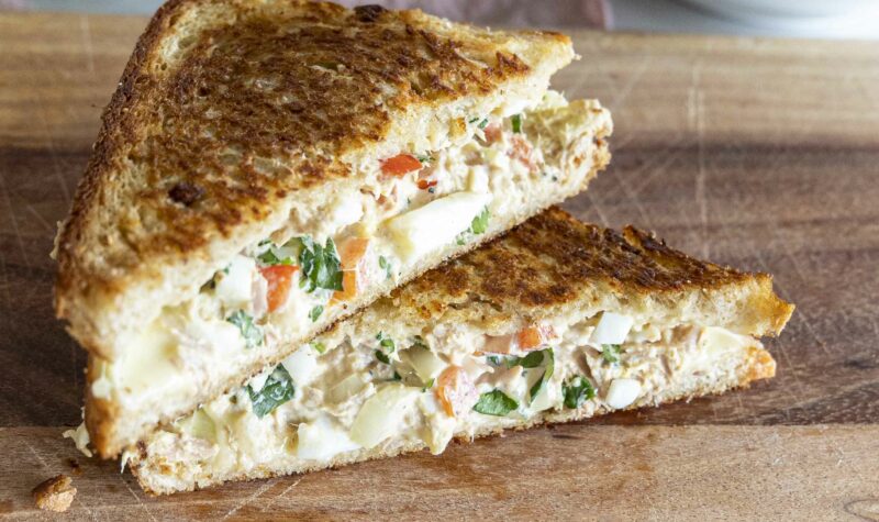 Grilluð túnfisksamloka