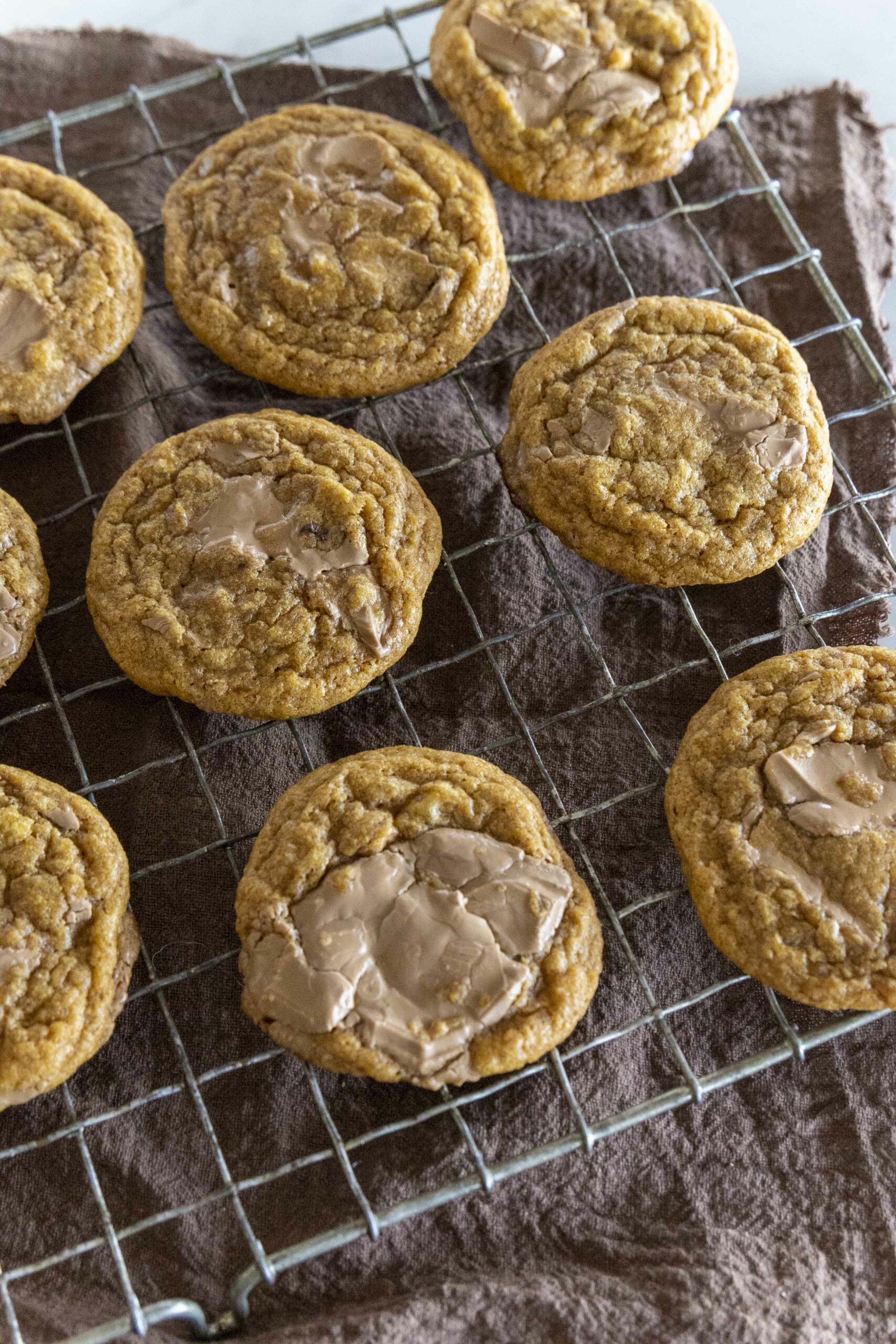 "Pumpkin spice" súkkulaðibitakökur