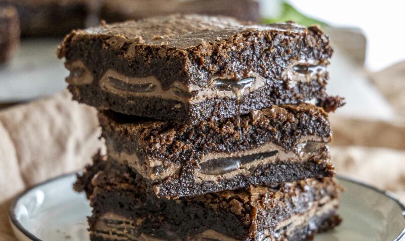 Piparmytu pralín brownnie