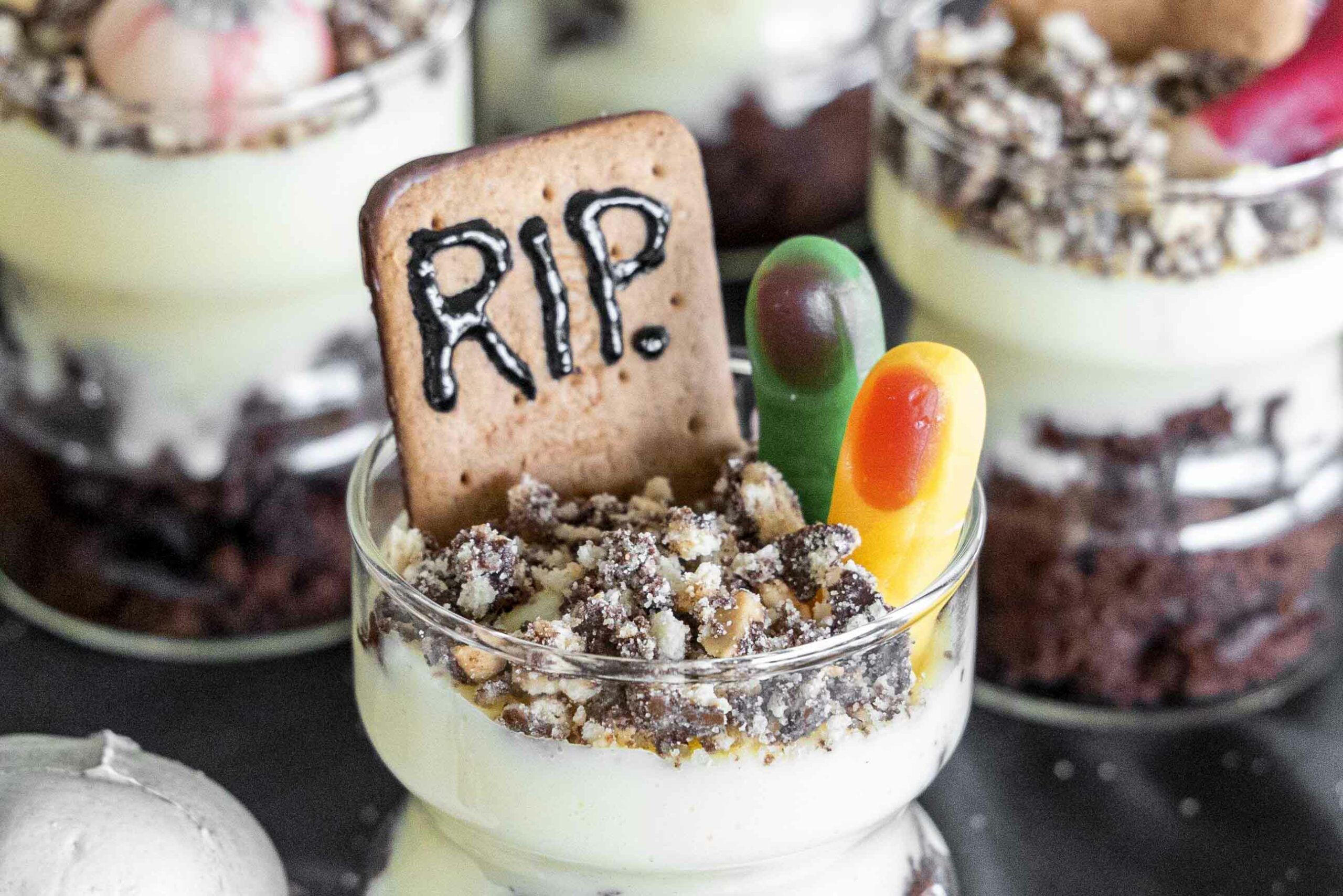 Halloween ógurleg hrekkjavöku nammiglös 