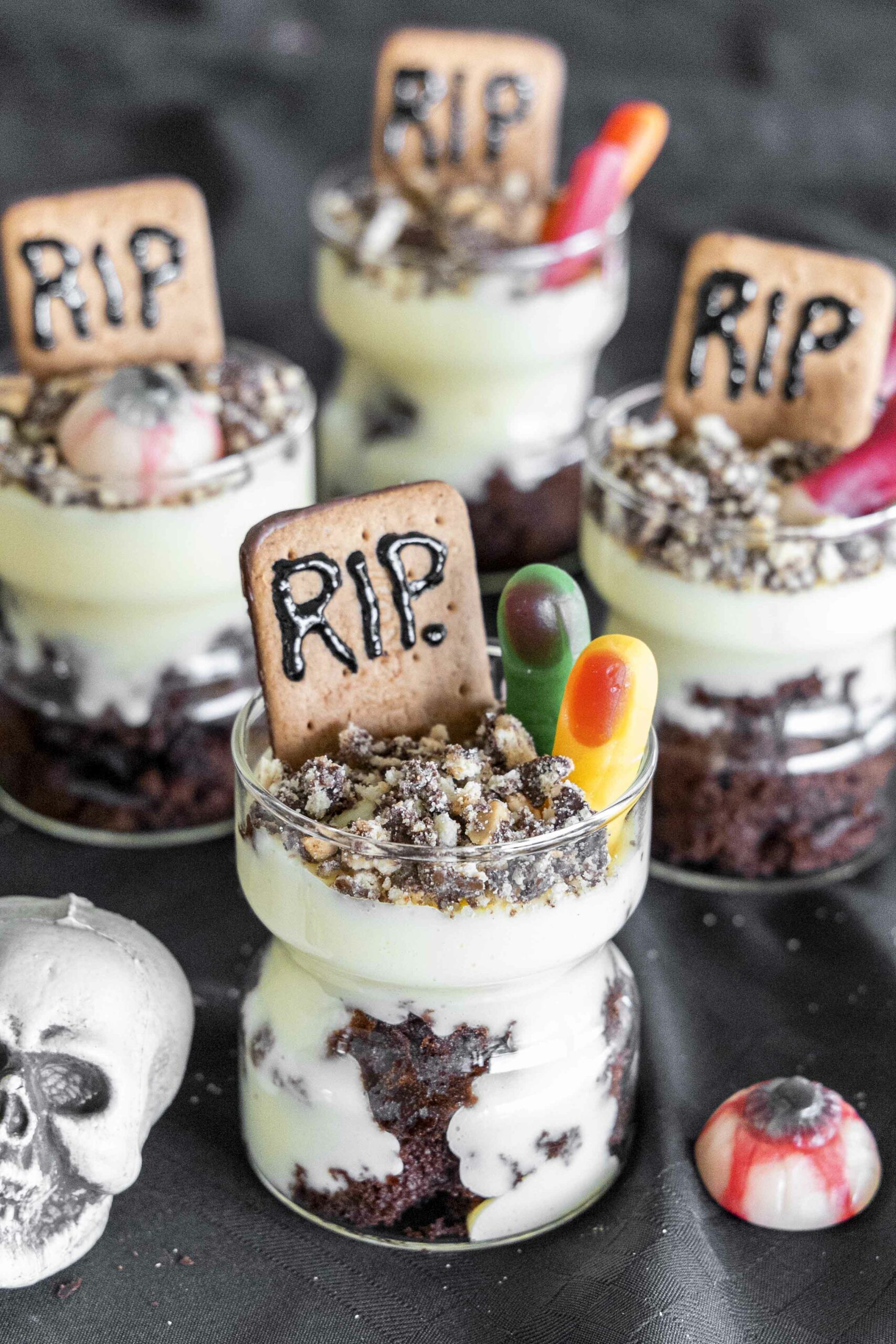 Halloween ógurleg hrekkjavöku nammiglös 