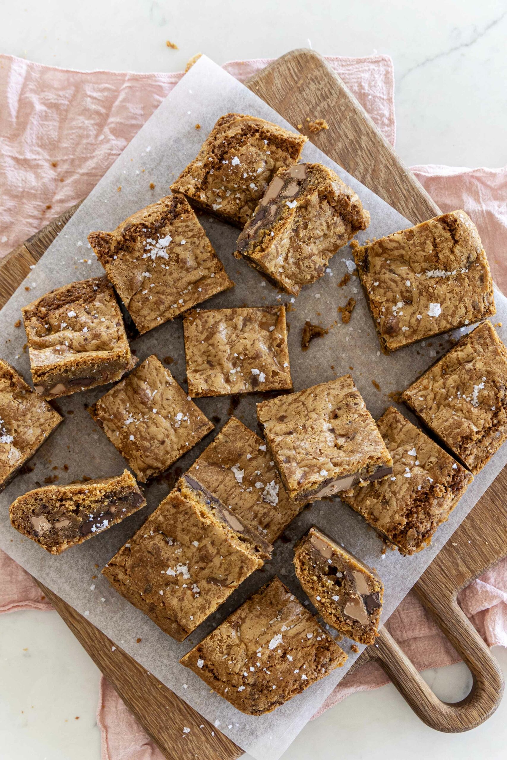 Saltar súkkulaði ljóskur