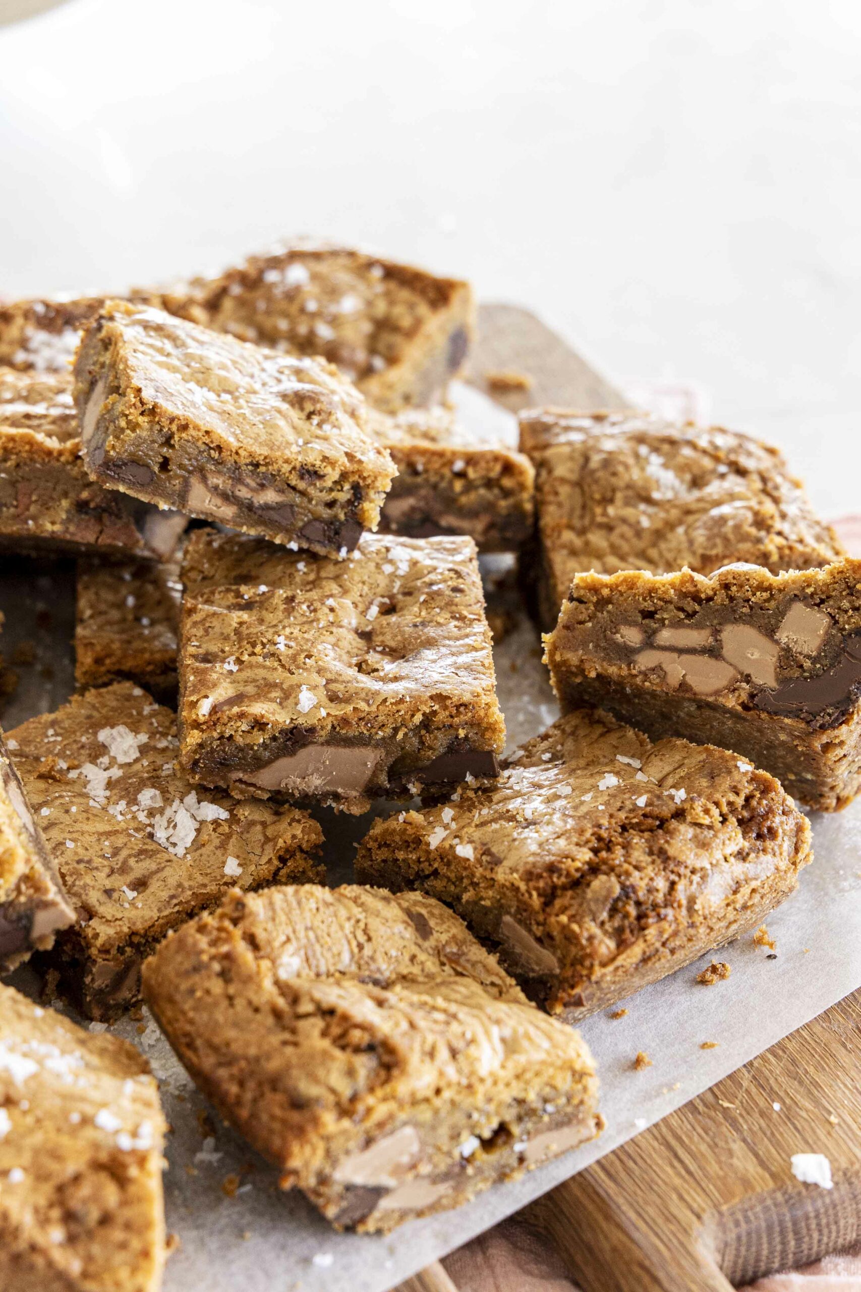 Saltar súkkulaði ljóskur