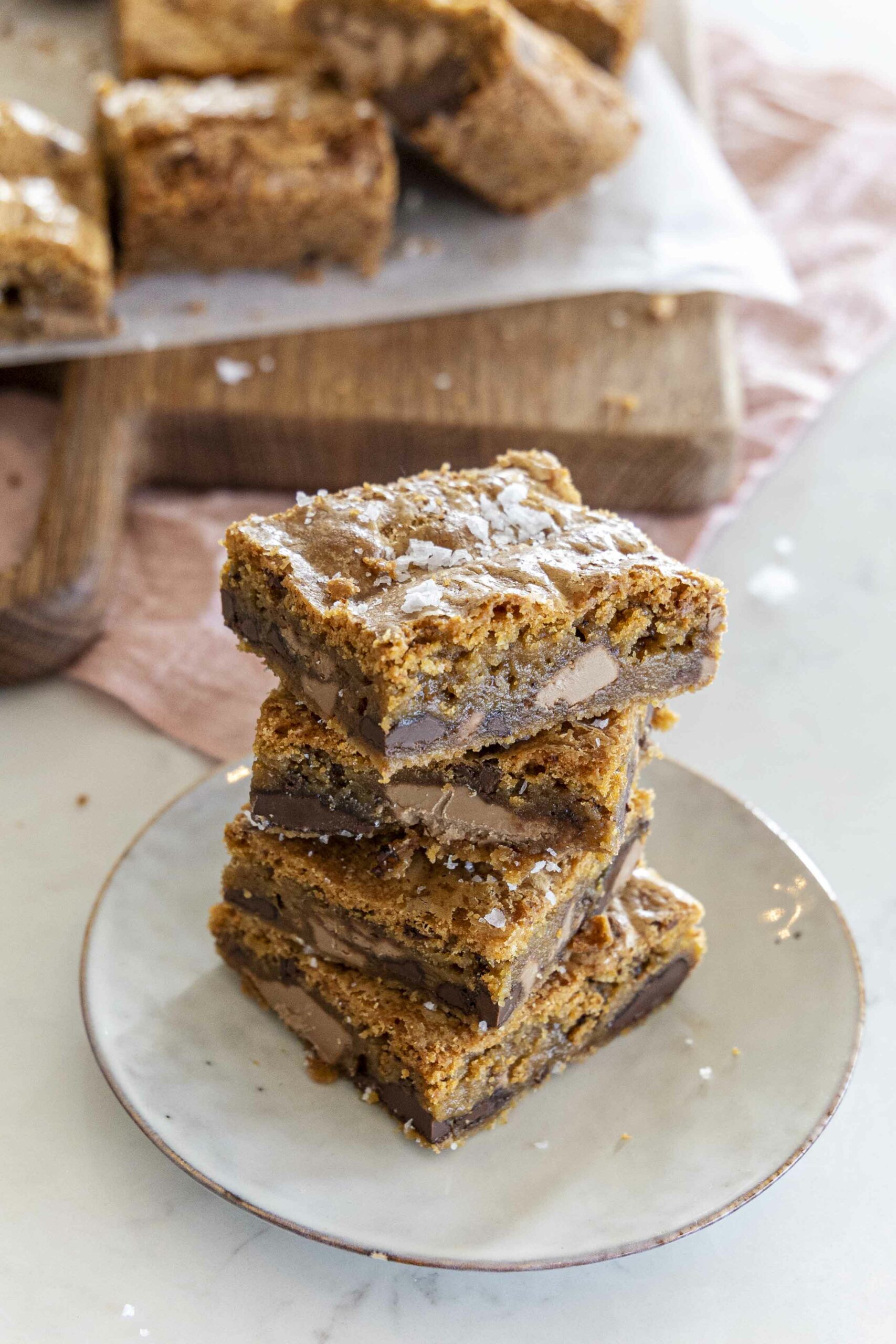 Saltar súkkulaði ljóskur