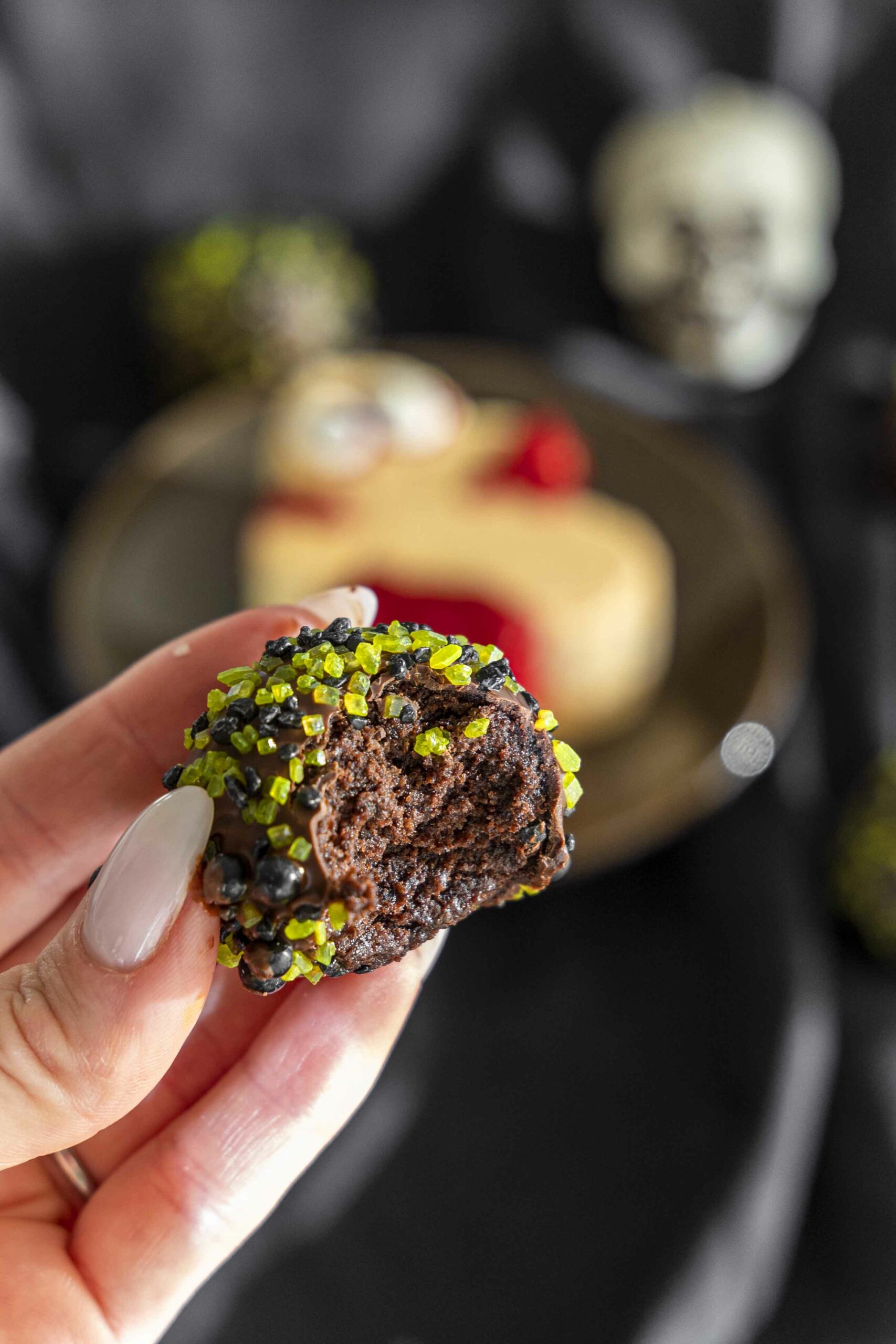 Halloween hrekkjavöku bakstur cake pops kökupinnar linda ben kökumix 