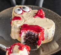 Halloween hrekkjavöku bakstur cake pops kökupinnar linda ben kökumix