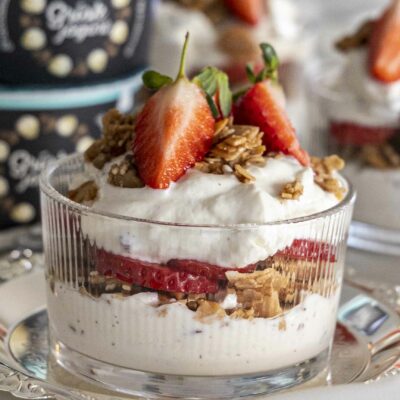 stracciatella jógúrt parfait