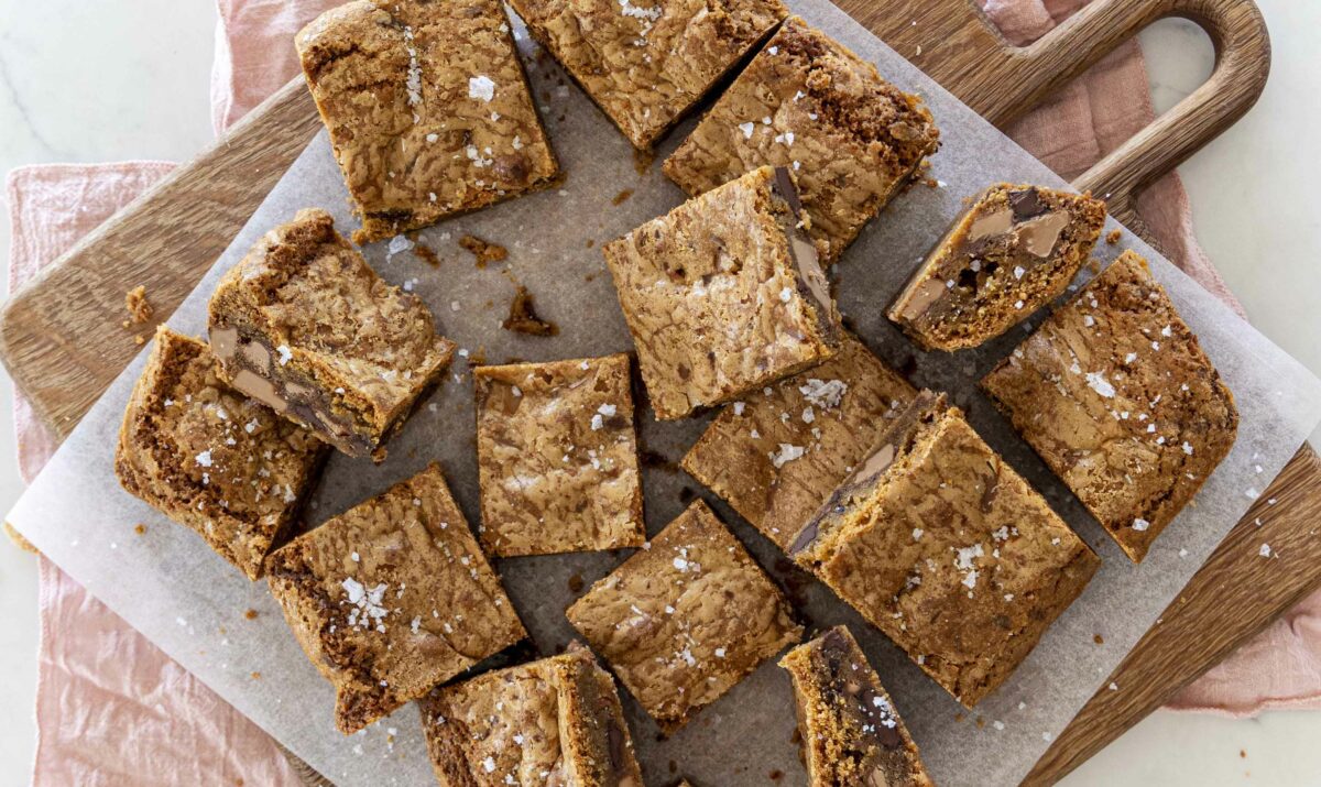 Saltar súkkulaði ljóskur