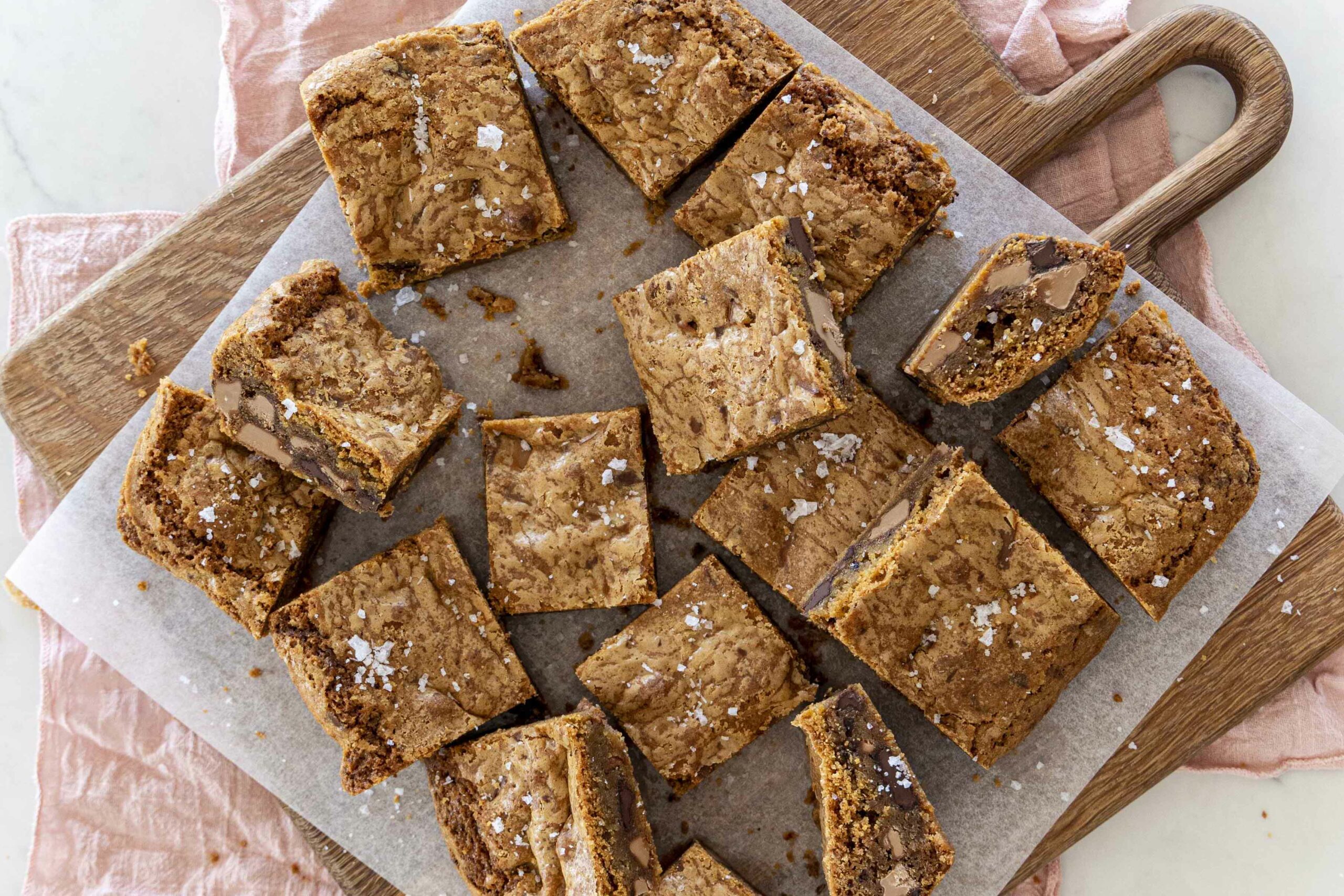 Saltar súkkulaði ljóskur