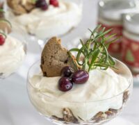 Piparköku jógúrtkökur með hvitu súkkulaði