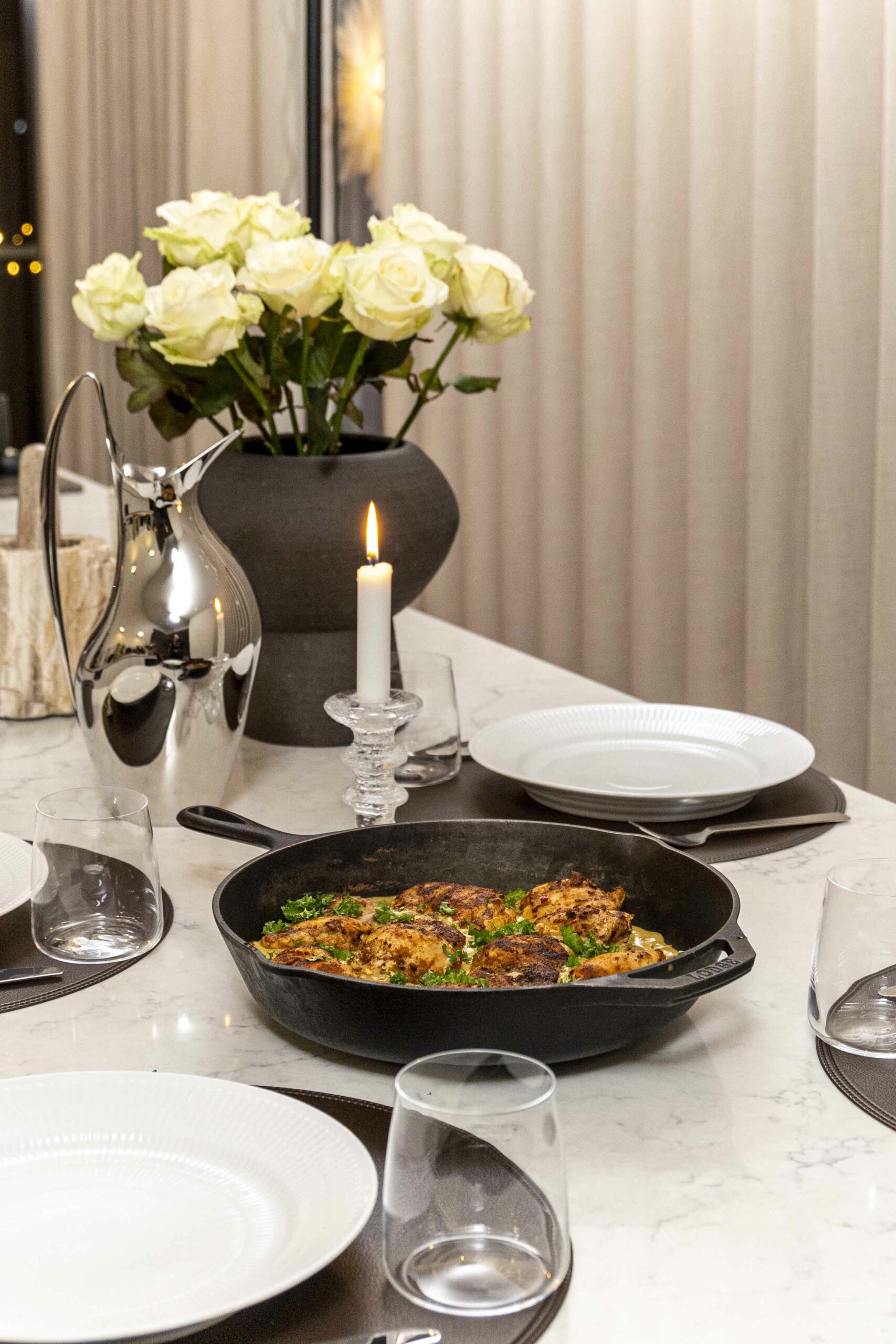 Rjómaostakjúklingaréttur