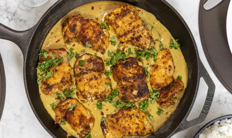 Rjómaostakjúklingaréttur