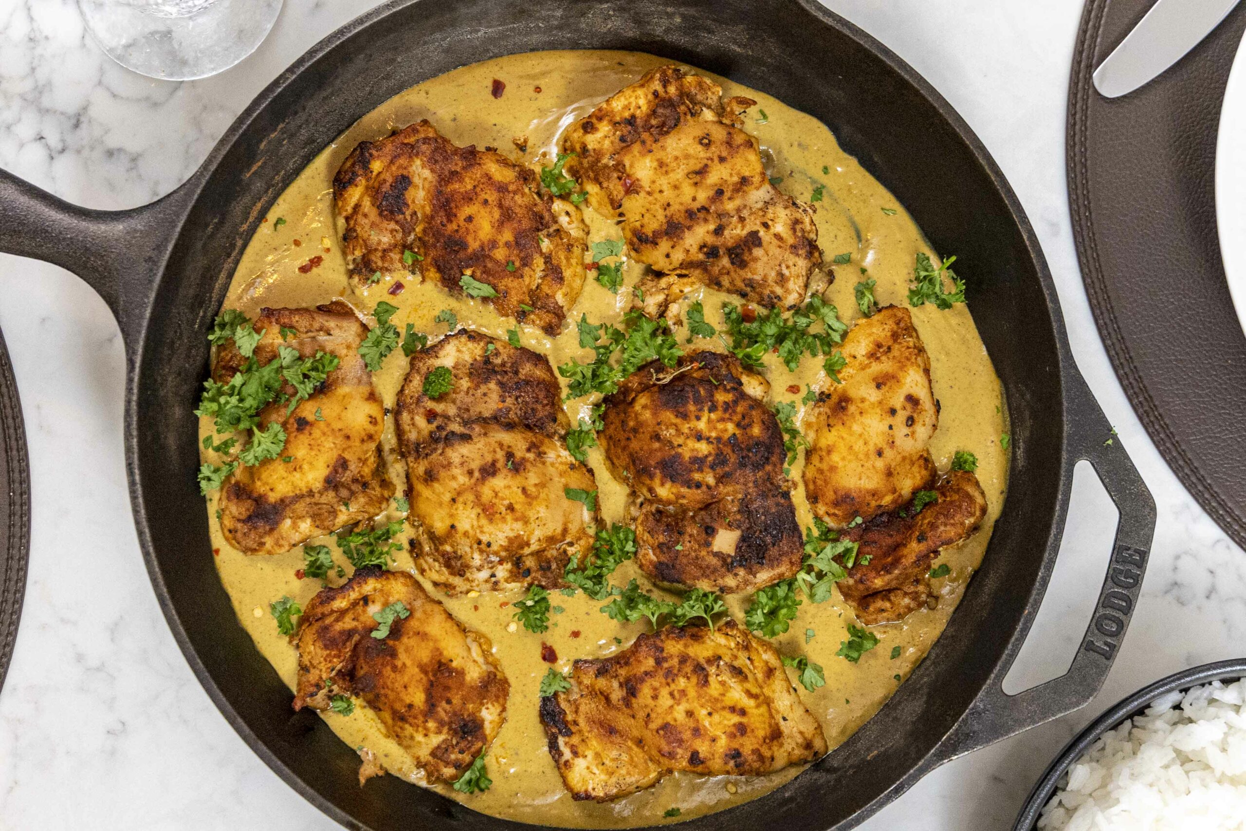 Rjómaostakjúklingaréttur