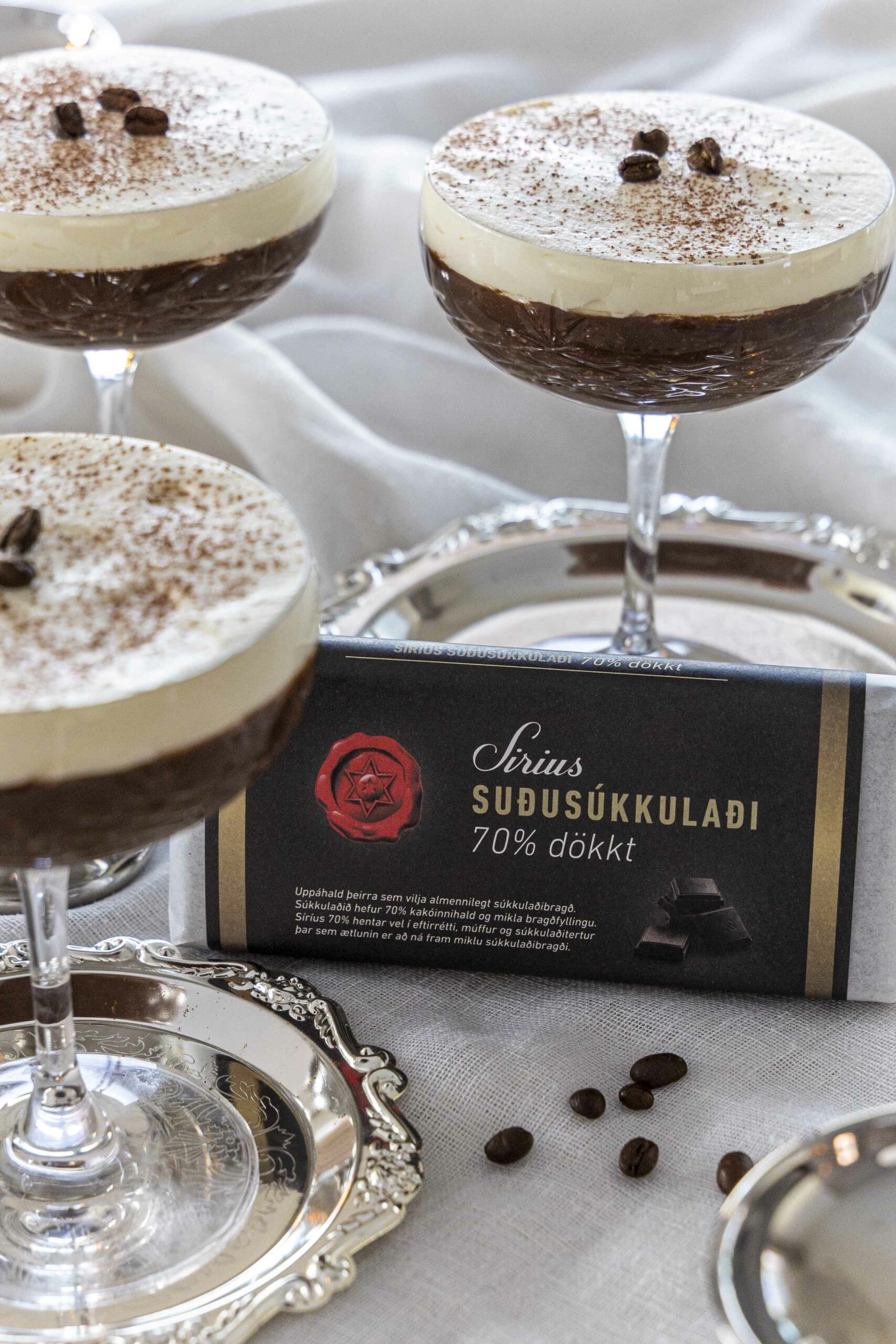 Espresso martíni súkkulaðimús