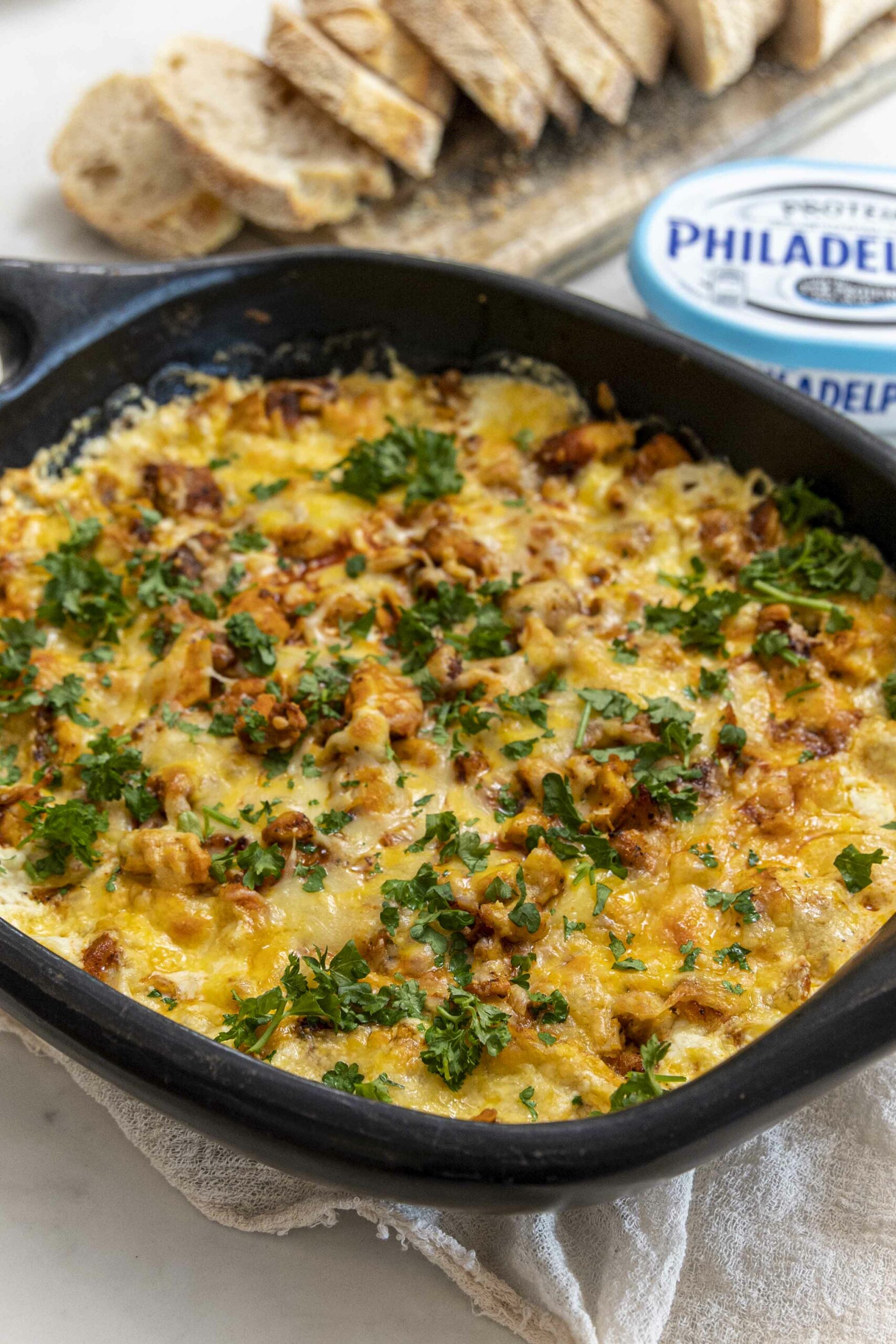 Kjúklinga rjómaosta ídýfa