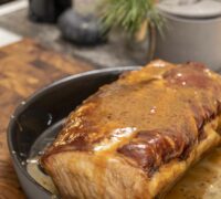 Ljúffengur og safaríkur hamborgarhryggur