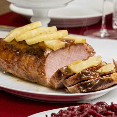 Ljúffengur og safaríkur hamborgarhryggur