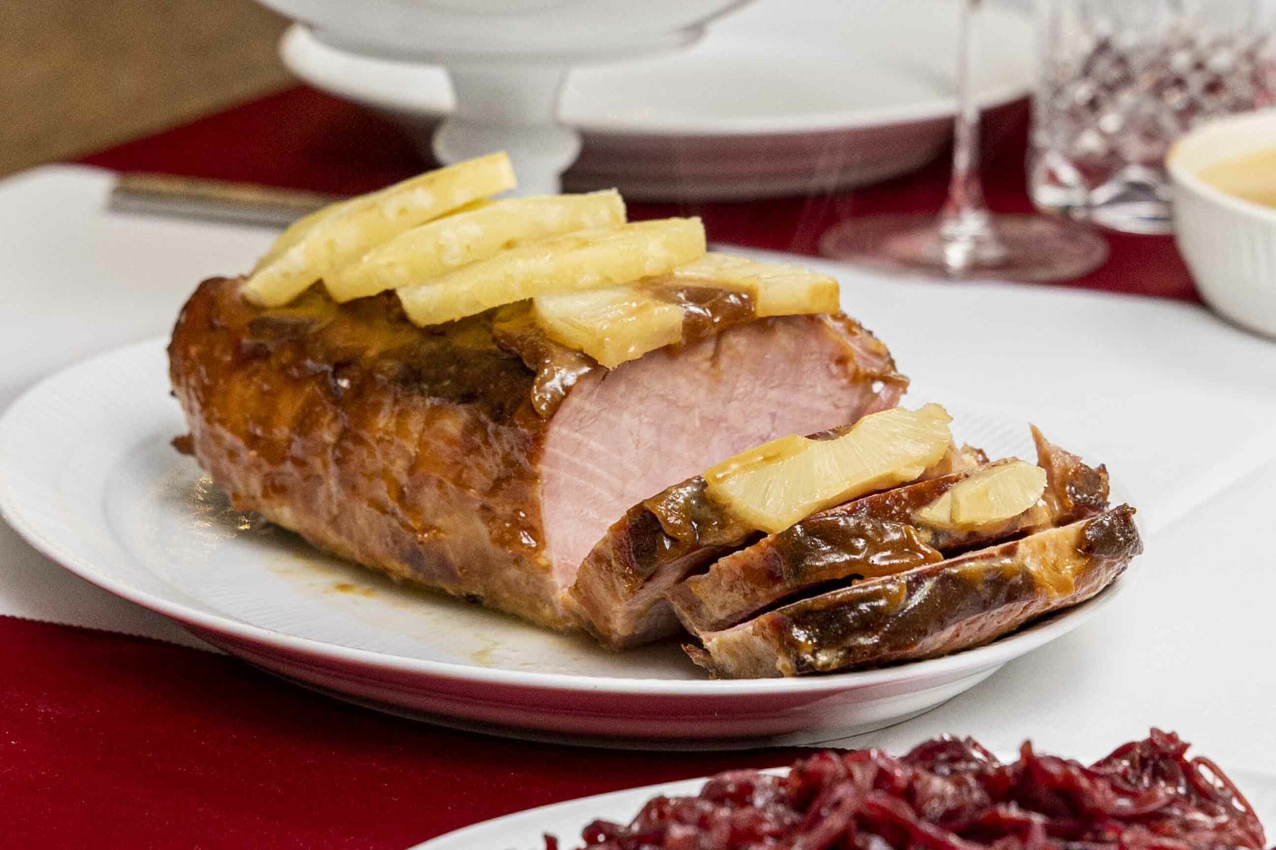 Ljúffengur og safaríkur hamborgarhryggur