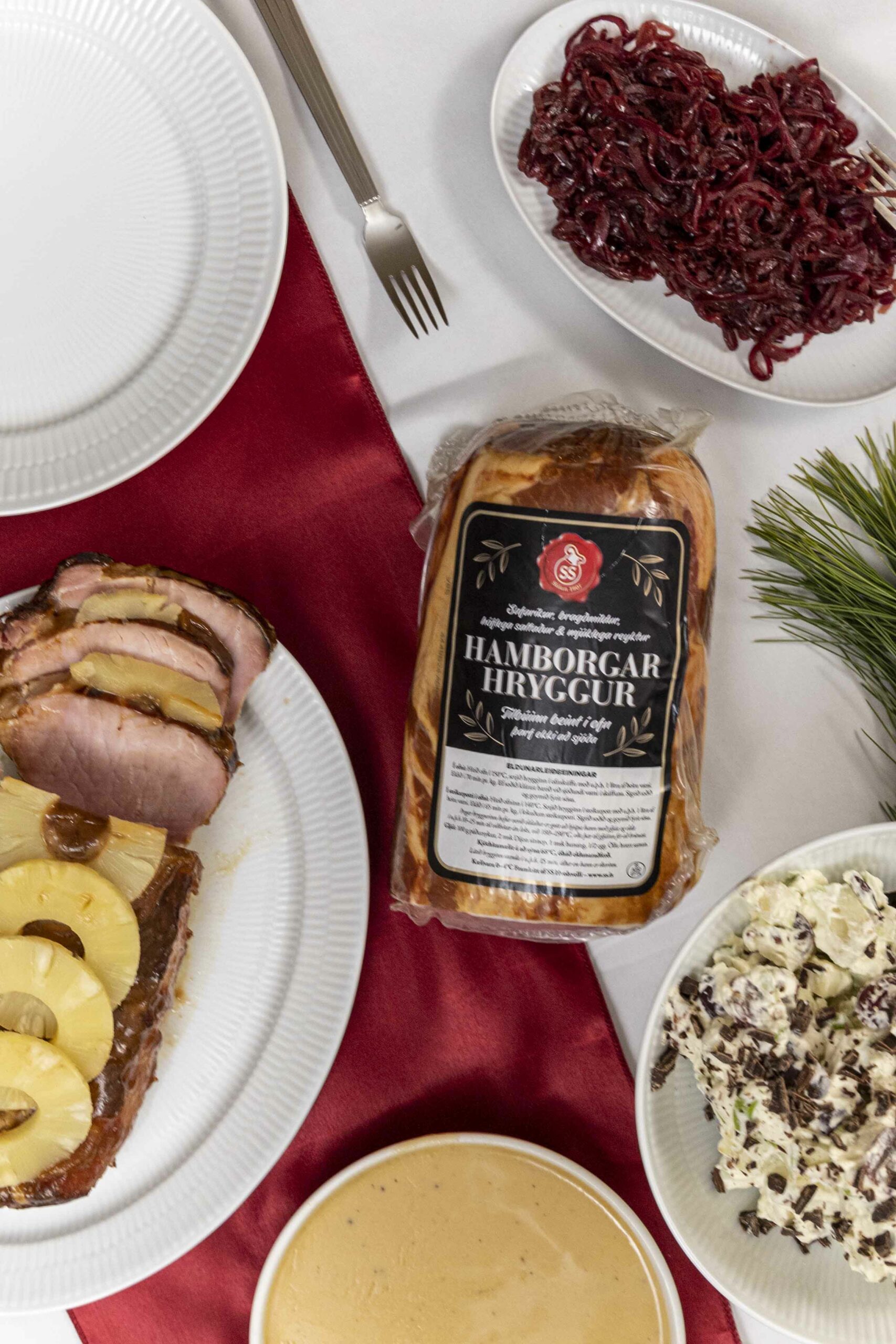 Ljúffengur og safaríkur hamborgarhryggur