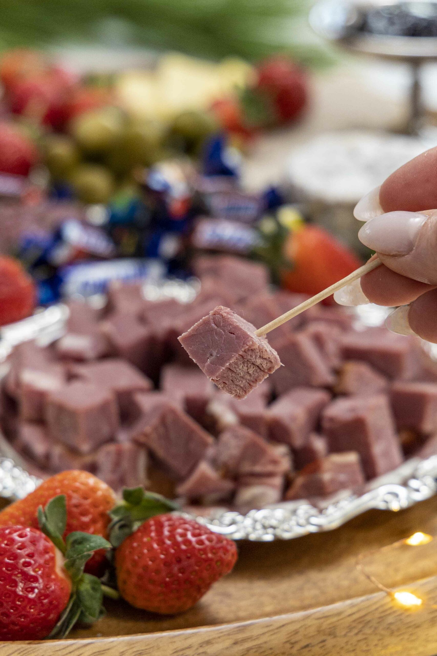 Jólaboðsbakki - forréttabakki og eftirréttabakki