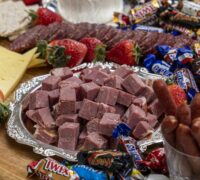 Jólaboðsbakki - forréttabakki og eftirréttabakki