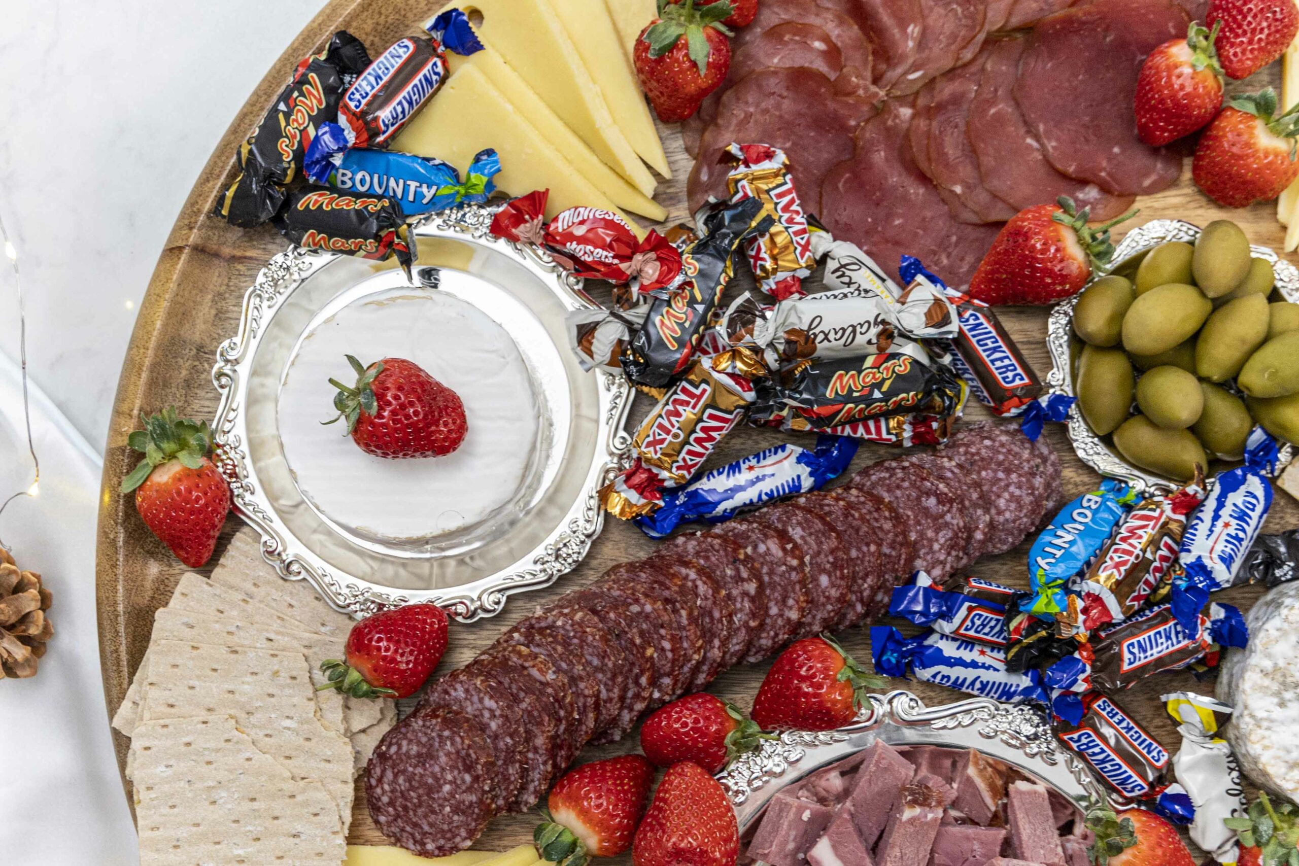 Jólaboðsbakki - forréttabakki og eftirréttabakki