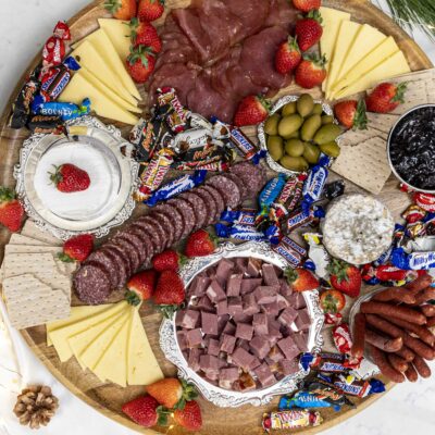 Jólaboðsbakki - forréttabakki og eftirréttabakki