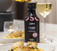 Hörpuskelja risotto