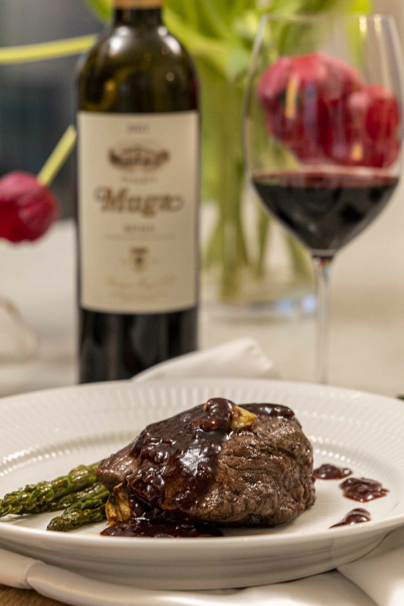 Rauðvínssósa sem fullkomnar nautasteikina