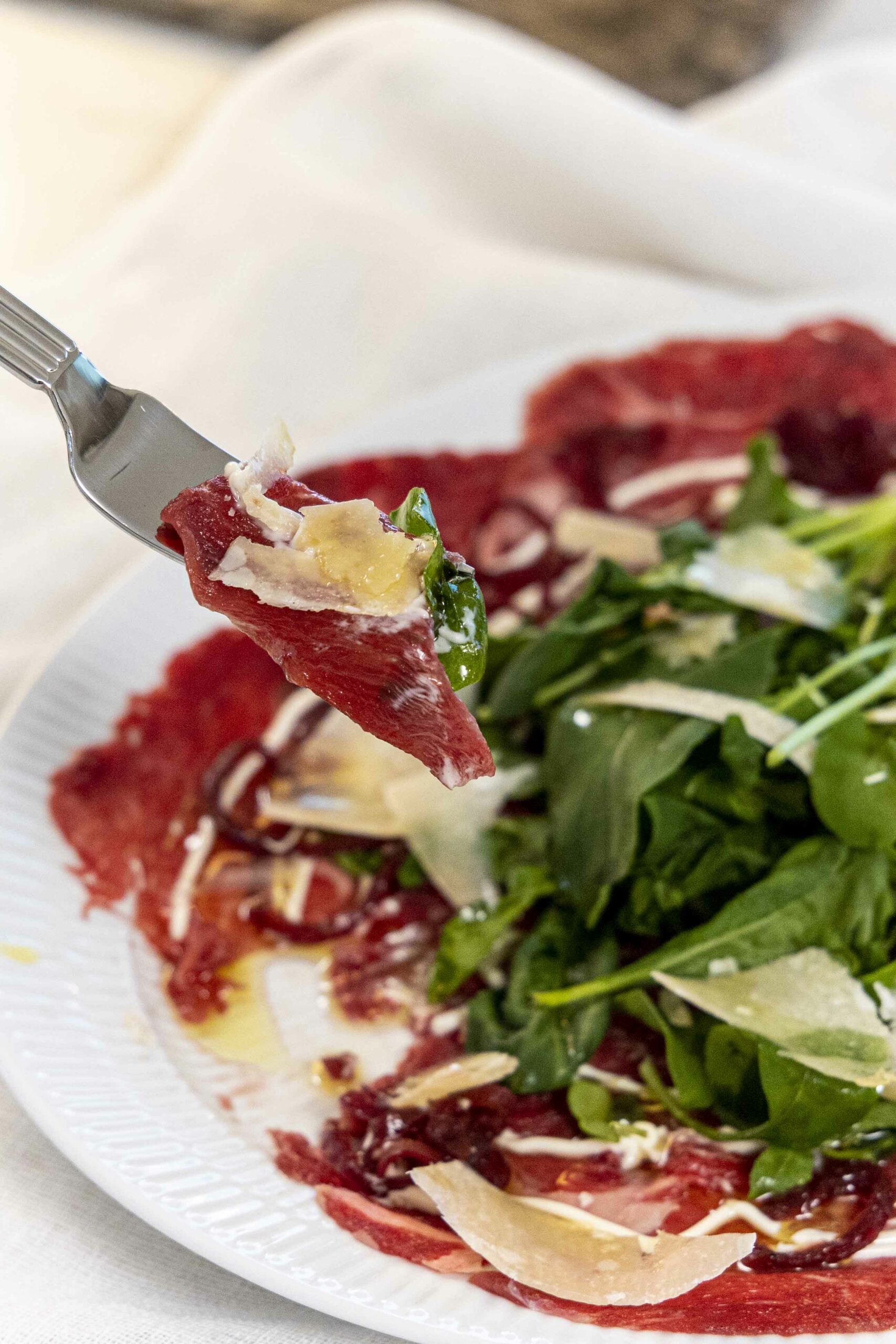 Klassískt nauta carpaccio