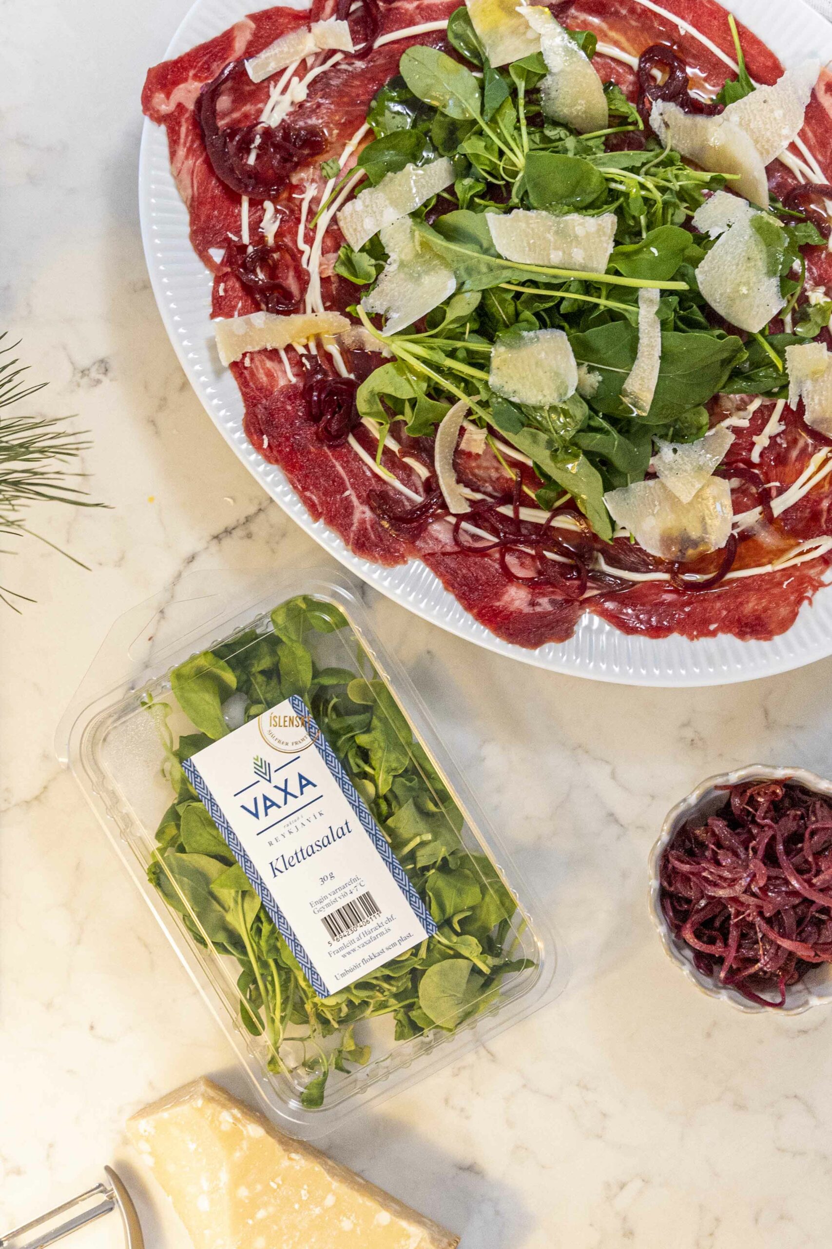 Klassískt nauta carpaccio