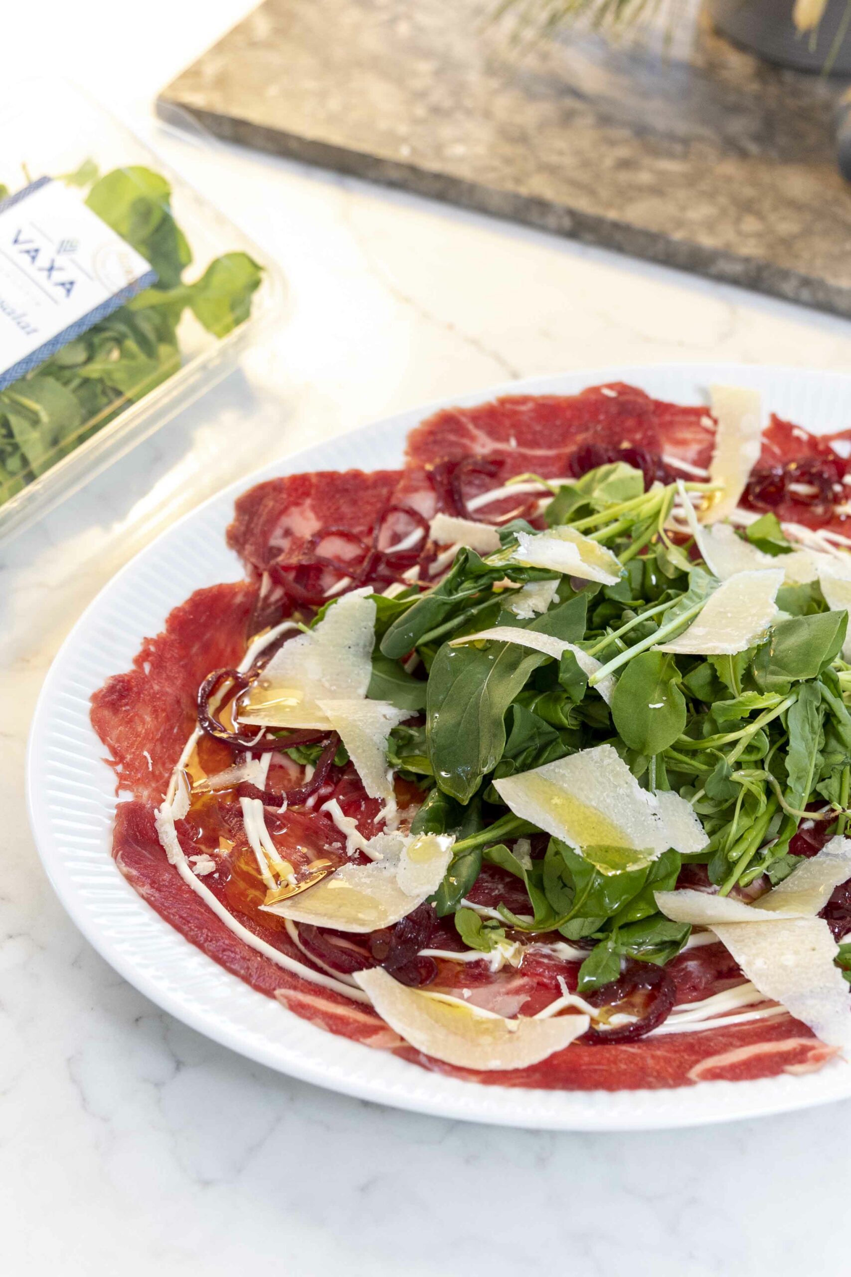 Klassískt nauta carpaccio