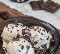 Heimagerður Stacciatella ís í Ninja creami