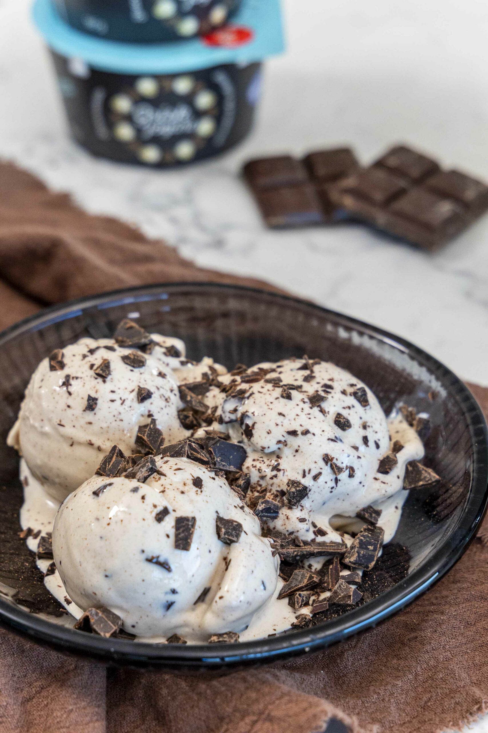 Heimagerður Stacciatella ís í Ninja creami