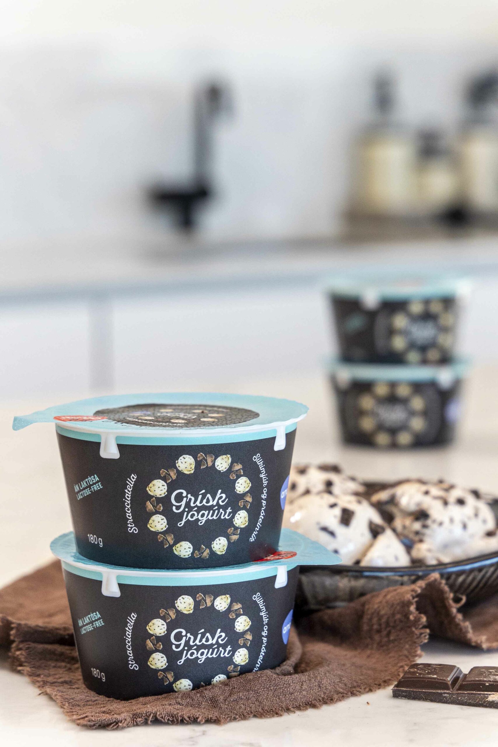 Heimagerður Stacciatella ís í Ninja creami