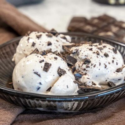 Heimagerður Stacciatella ís í Ninja creami