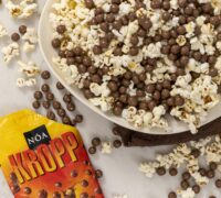 Popp poppað í potti Nóa Kropps popp