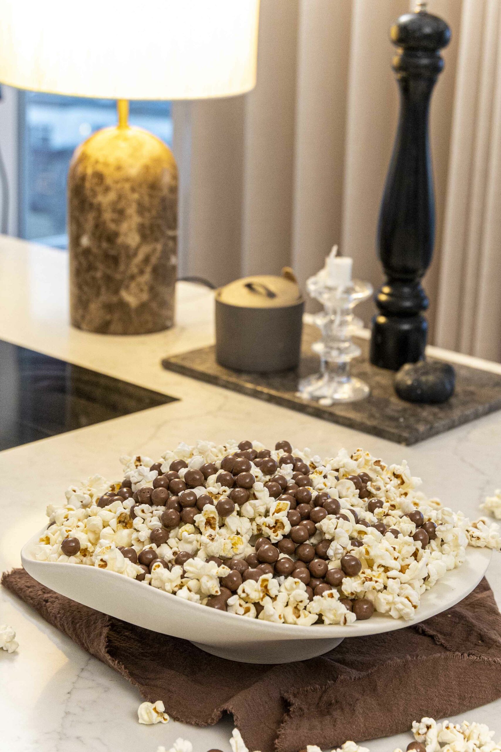 Popp poppað í potti Nóa Kropps popp