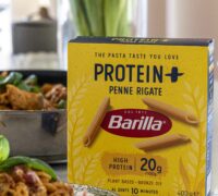 Hollt og próteinríkt kjúklingapasta í pestó