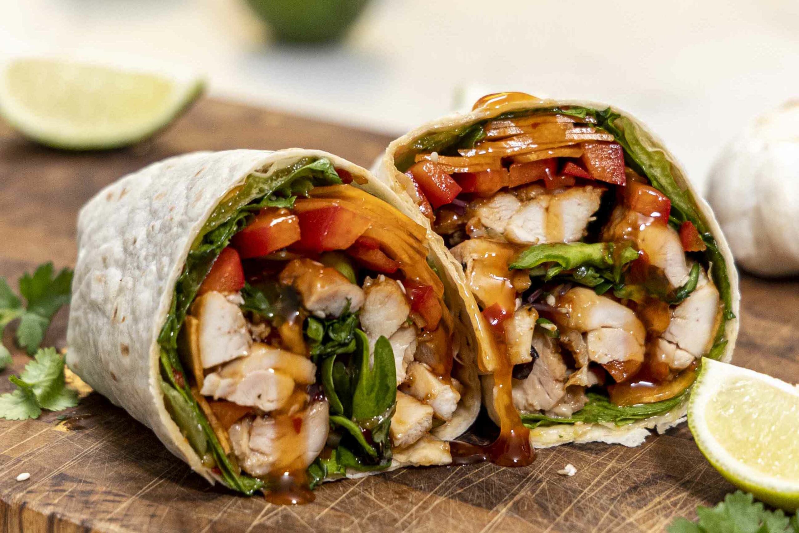 sweet chillí kjúklingavefjur