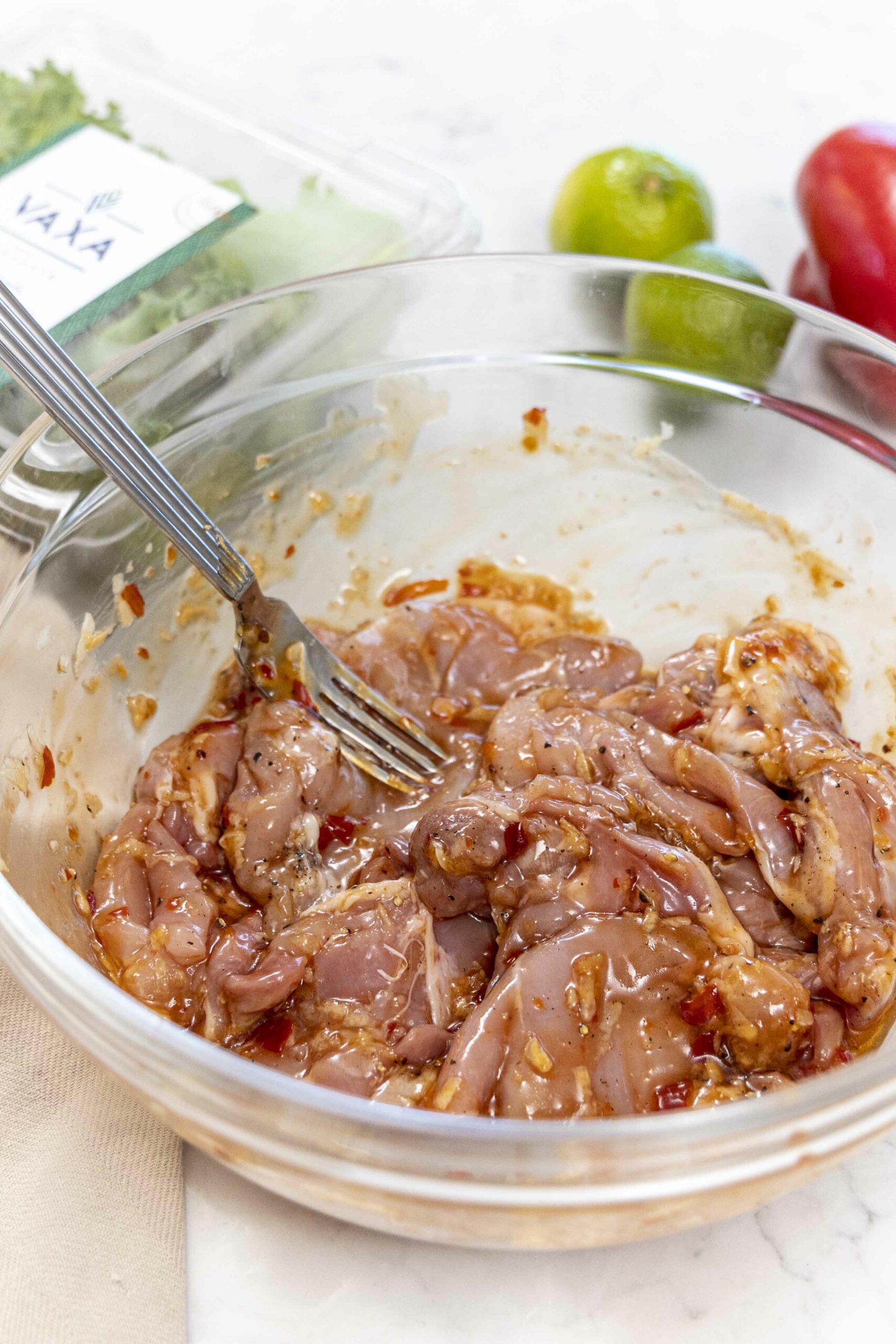 sweet chillí kjúklingavefjur