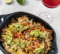 Spicy margaríta og super nachos